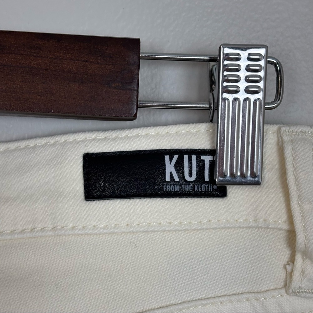 Kut From The Kloth Jean Women 2 Cream Connie Fab Ab Ankle Skinny High Rise Denim - Picture 11 of 13